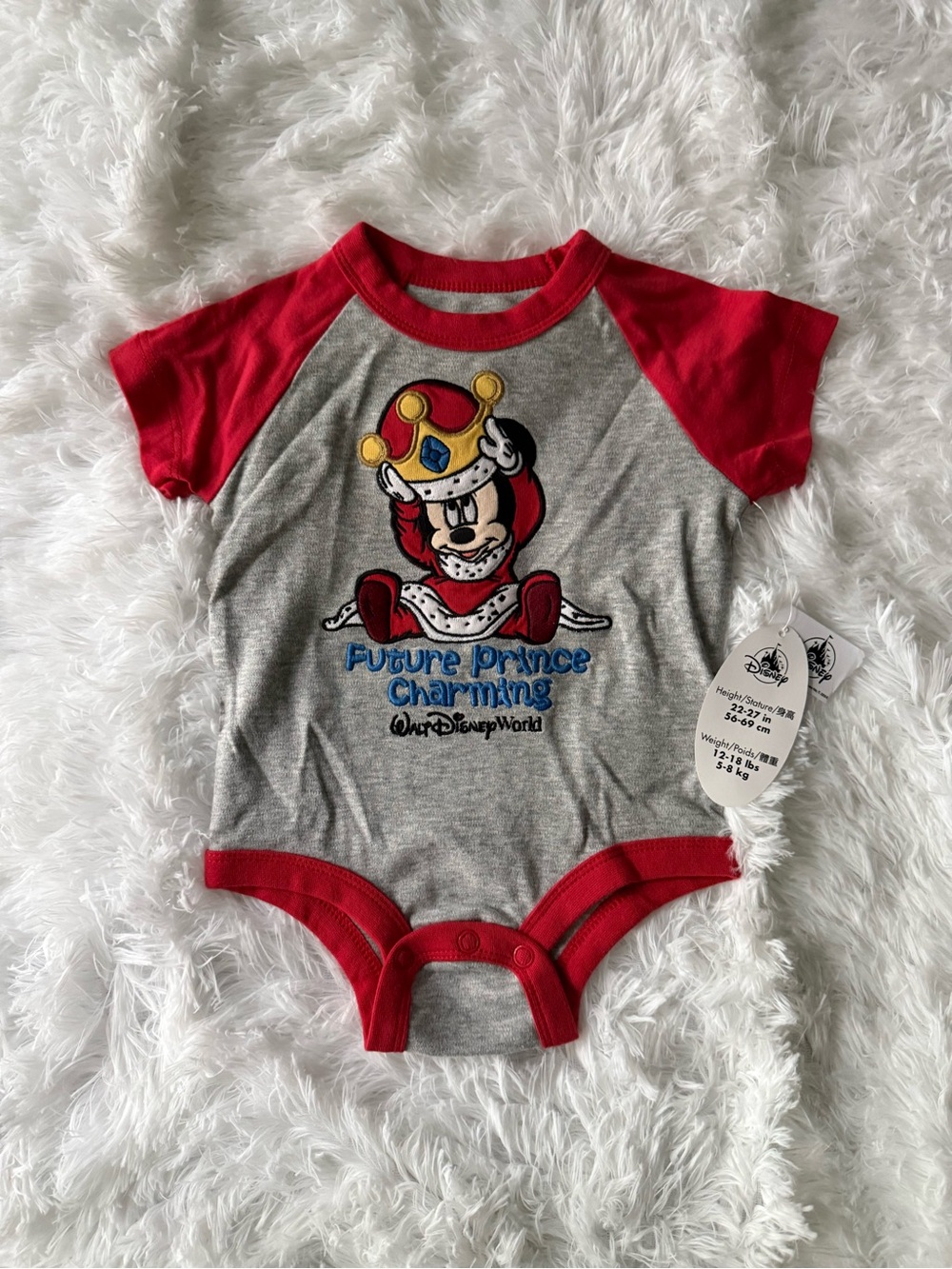 Mickey Future Prince Charming Onesie